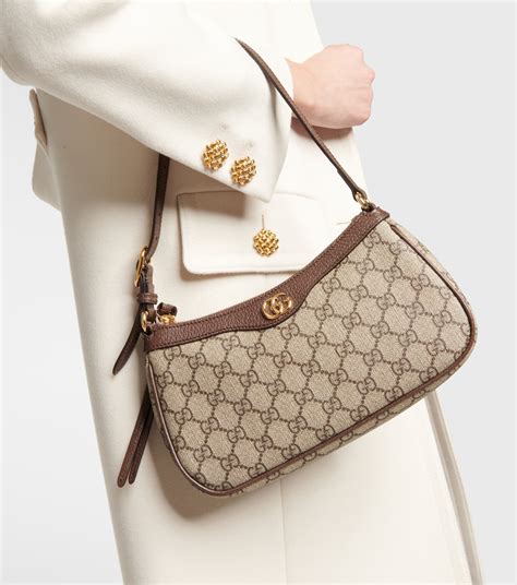 gucci beige and white supreme|Ophidia mini shoulder bag in beige and white Supreme .